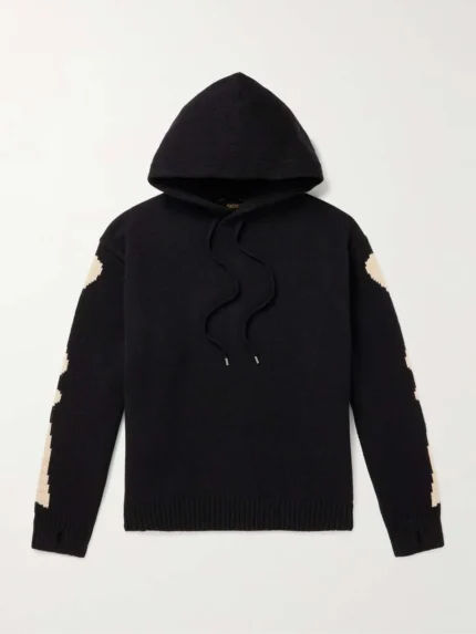 Kapital Intarsia Wool Hoodie