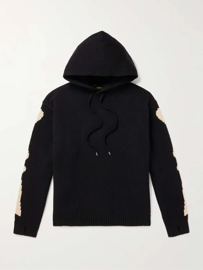 Kapital Intarsia Wool Hoodie
