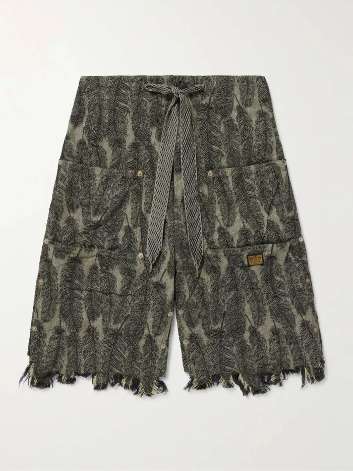 Kapital Jacquard Drawstring Shorts