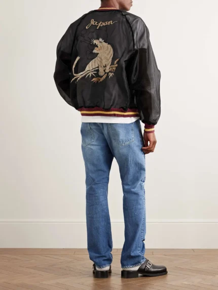 Kapital Organza Bomber Jacket - 1