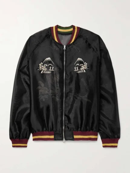 Kapital Organza Bomber Jacket