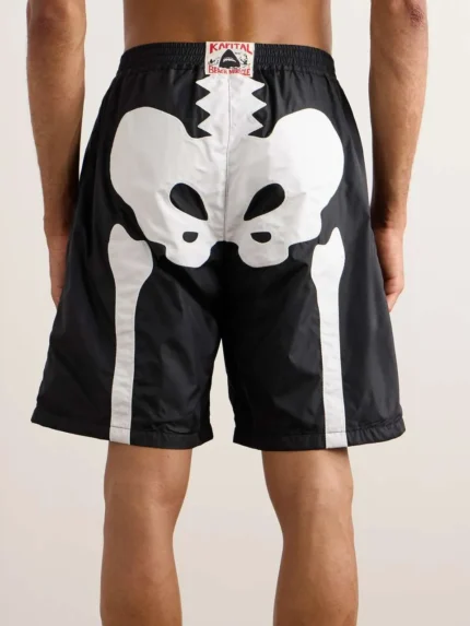 Kapital Skeleton Bone Shorts - 1