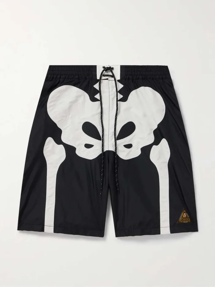Kapital Skeleton Bone Shorts