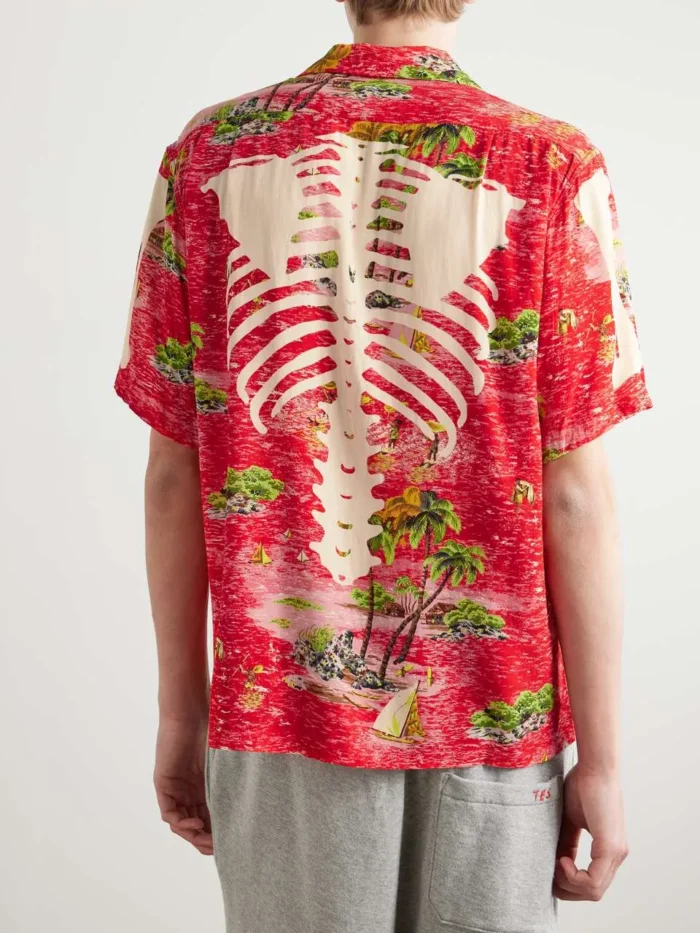 Kapital Skeleton Print Shirt - 1