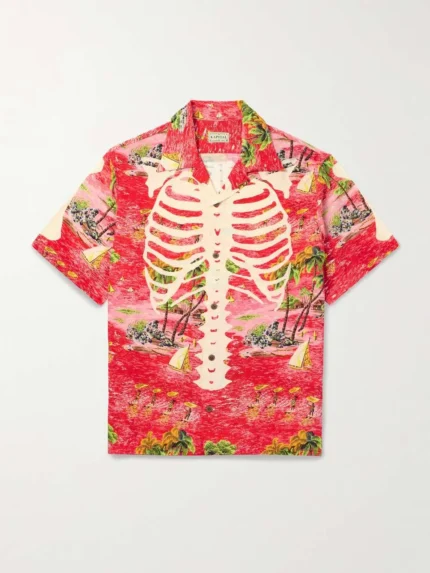 Kapital Skeleton Print Shirt