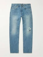 Kapital Slim-Fit Distressed Jeans