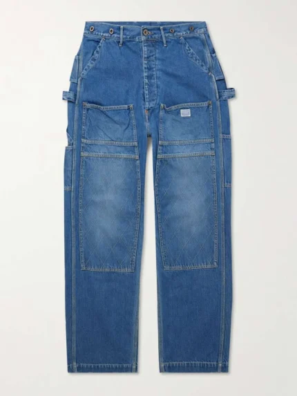 Lumber Straight-Leg Panelled Jeans