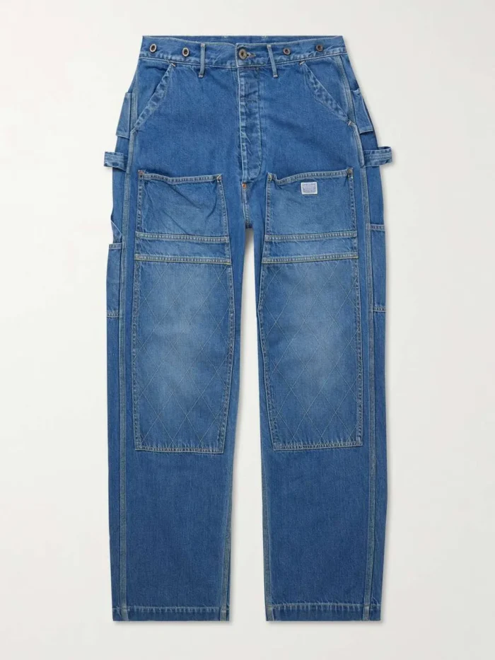 Lumber Straight-Leg Panelled Jeans