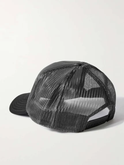 Printed Scuba and Mesh Trucker Cap - 1