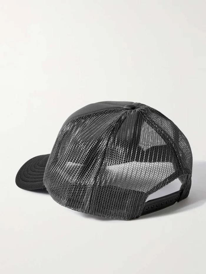 Printed Scuba and Mesh Trucker Cap - 1