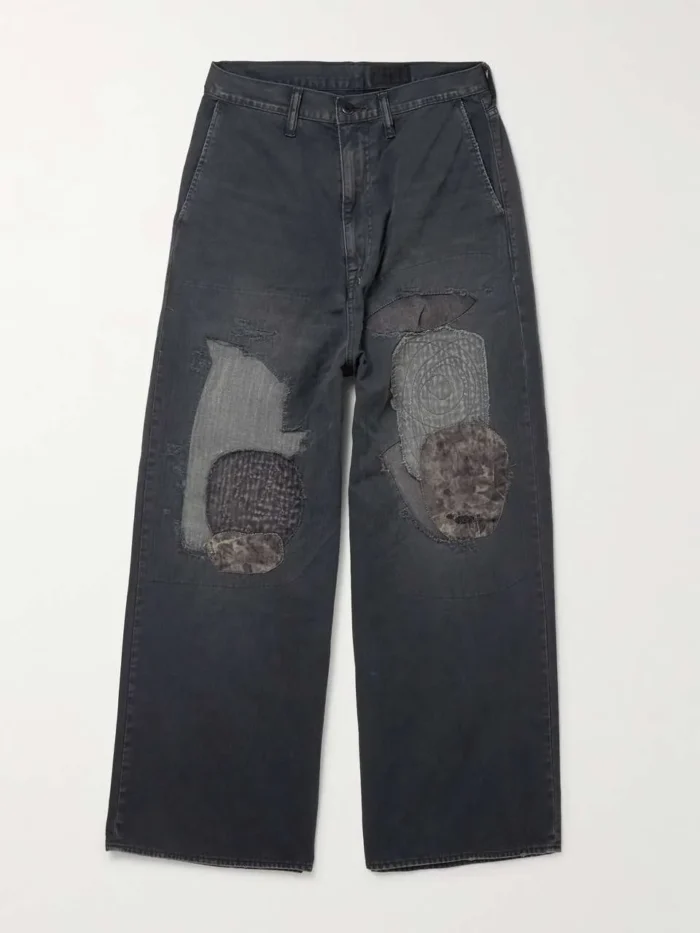 kapital Twill patchwork jeans​